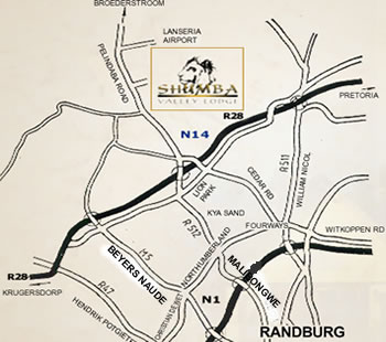 map to 10th birthday celebration